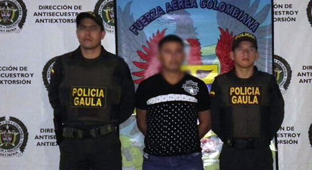 Capturamos a ‘tribilín’presunto cabecilla rural de ‘los puntilleros’-Policía Meta