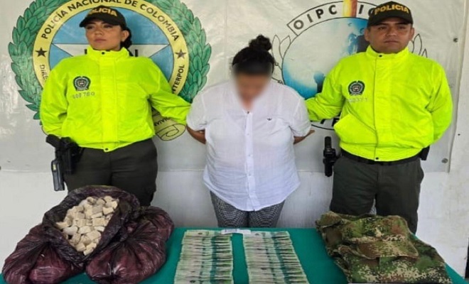 capturada en ocaña mediante diligencia de registro y allanamiento