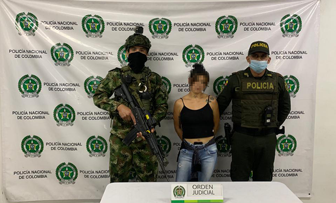 Capturada coordinadora de grupo criminal de Itagüí Antioquia 