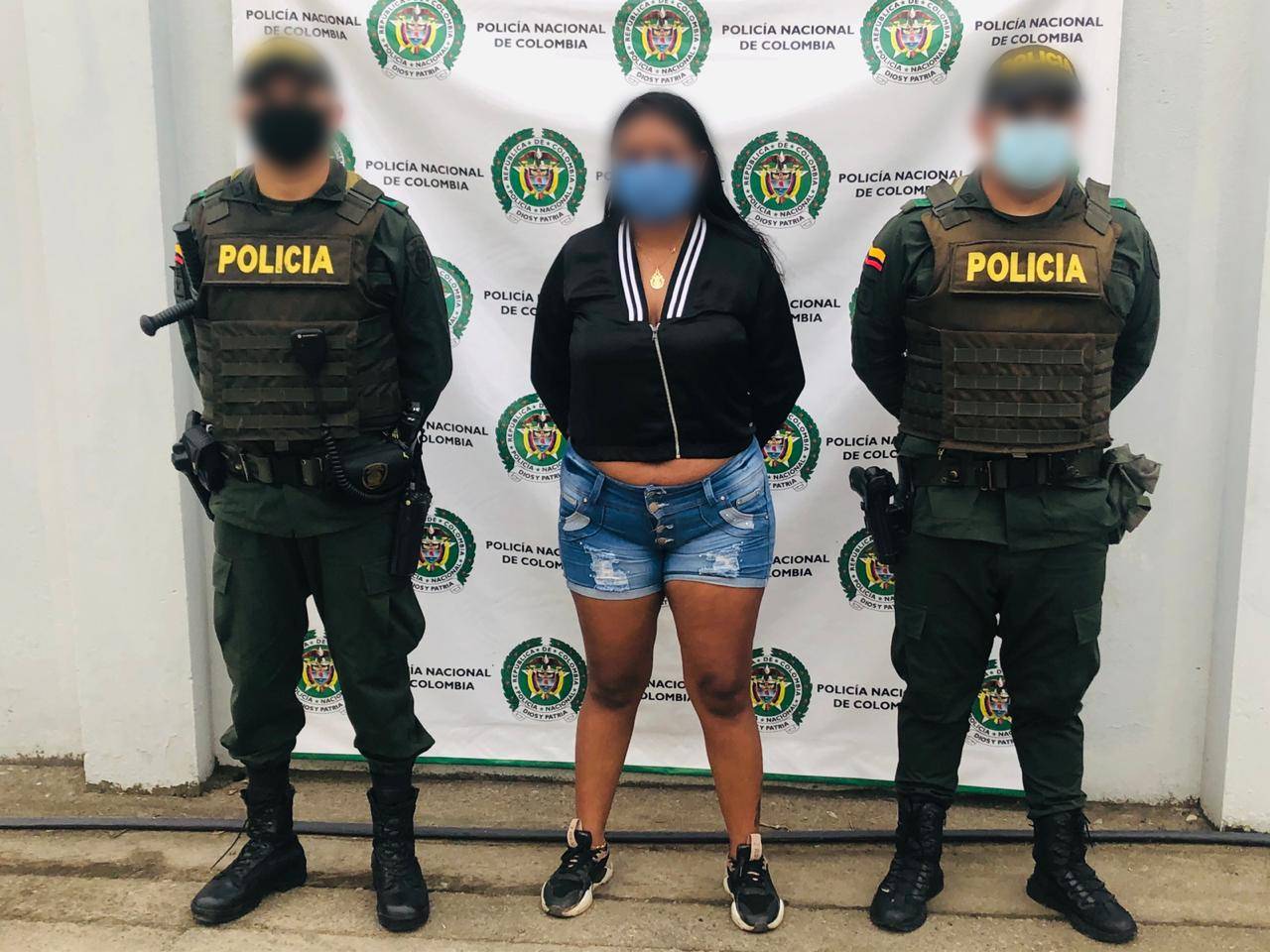 En puerto Caicedo Putumayo capturada mujer, solicitada mediante Circular Azul de INTERPOL 