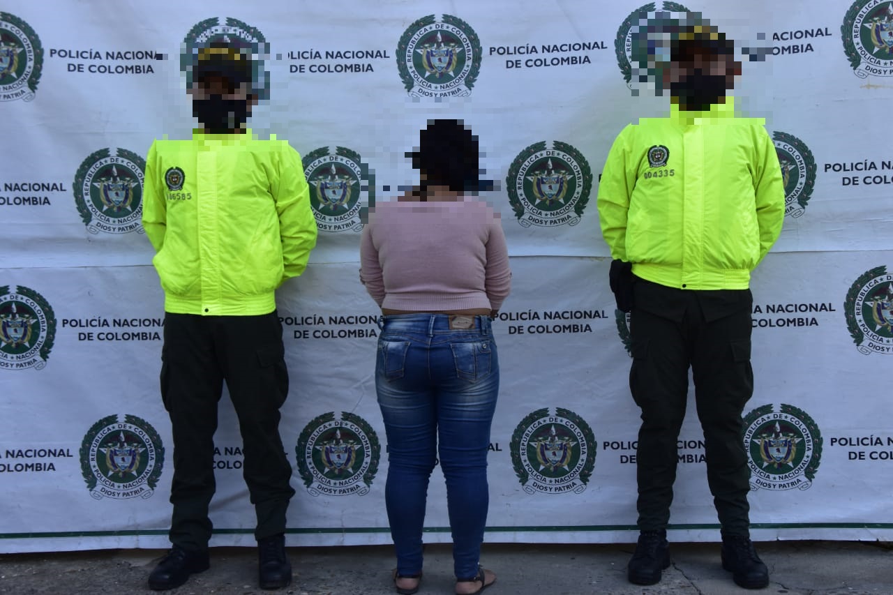 Capturamos a presunta lider de finanzas del Clan del Golfo con injerencia en el Magdalena Medio