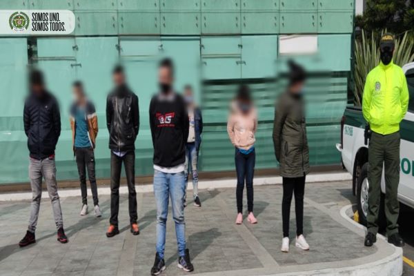 Banda dedicada al microtráfico es desarticulada en Zipaquirá