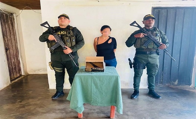 Captura en flagrancia por el delito de homicidio en el corregimiento Monterrey