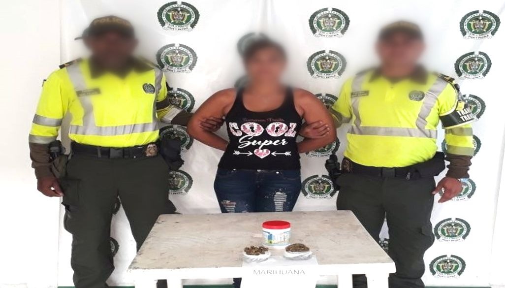 capturado-trafico de estupefaciente-marihuana-SETRA-transito-peaje tucurinca-magdalena-zona bananera-cuadrante vial