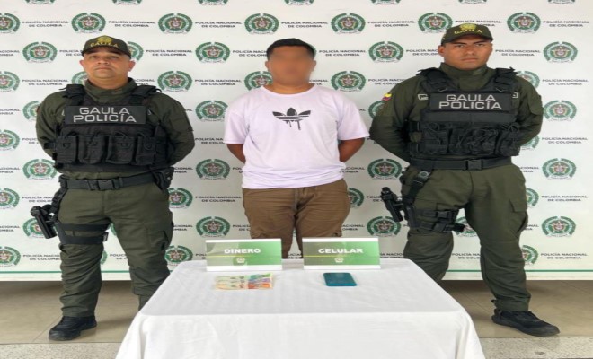 Un hombre fue capturado por extorsionar a una joven de 19 años de edad