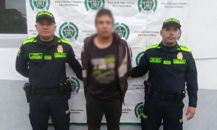 Capturado en el municipio de Cajamarca