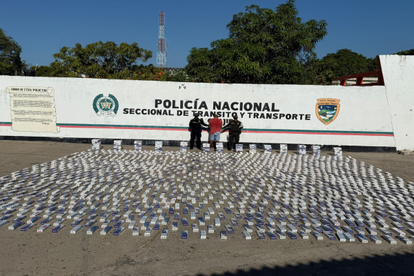 Más de 25.000 cajetillas, avaluadas en 385 millones de pesos, fueron retiradas del mercado ilegal