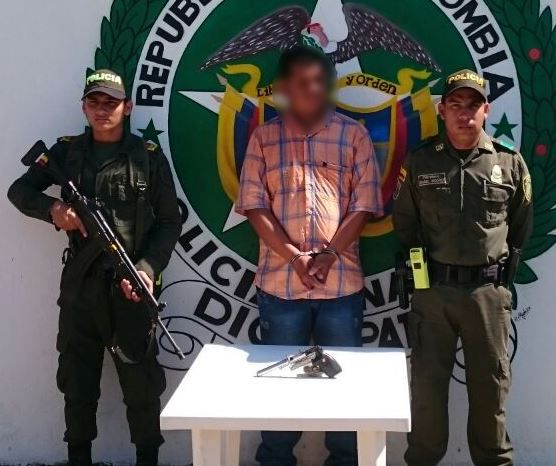 Capturado delincuente en Córdoba-Bolívar.