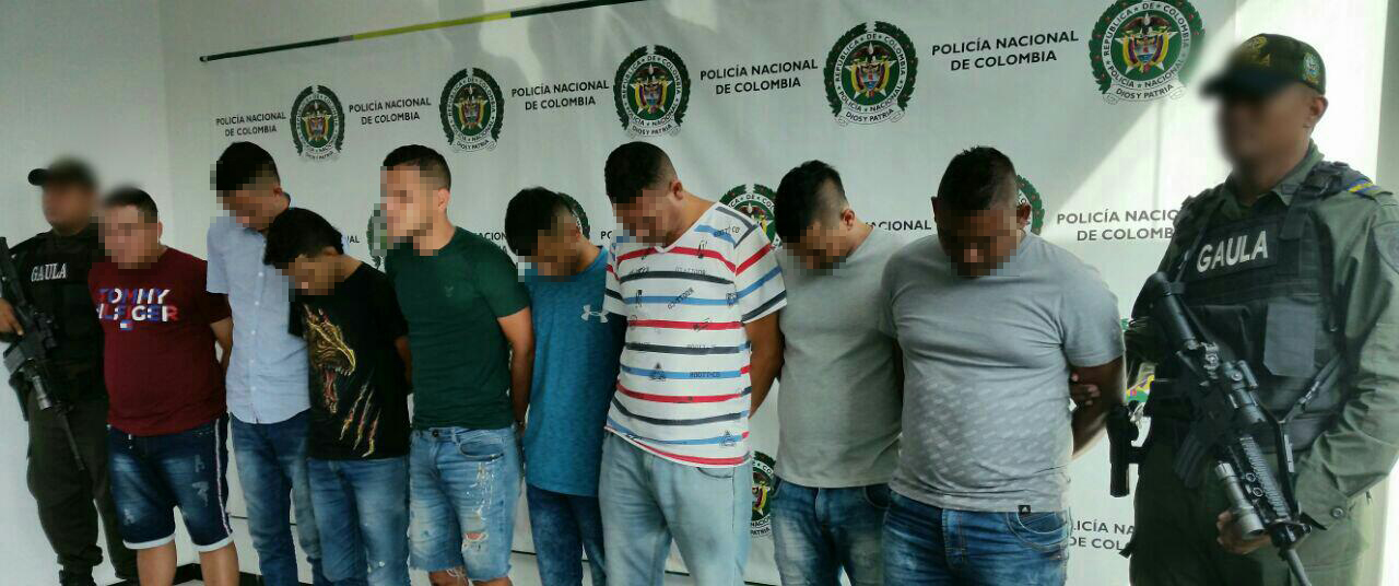 Gracias a la operación “Apolo” se logró la captura de diez personas.