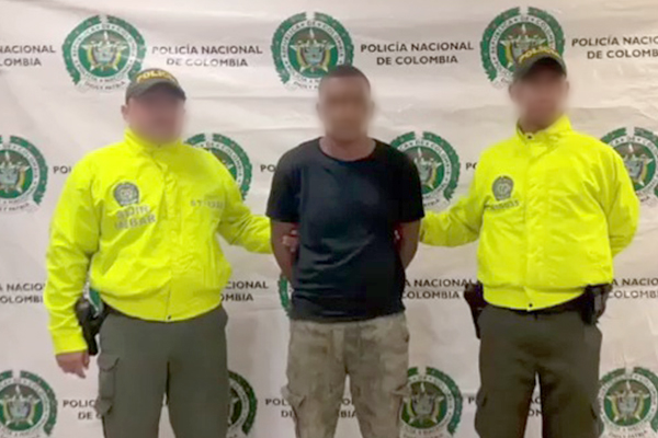 El capturado fue cobijado con medida de aseguramiento intramural