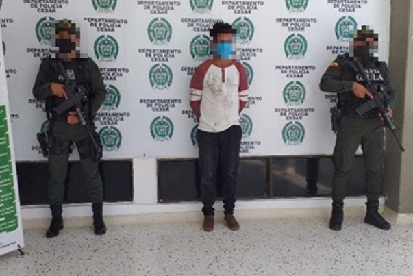 Capturados por extorsión  en el Cesar 