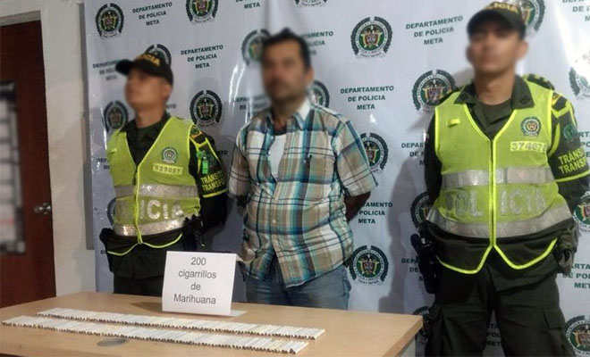 Con-controles viales-la Policía Nacional-evita-el tráfico-de-estupefacientes-en-el Meta