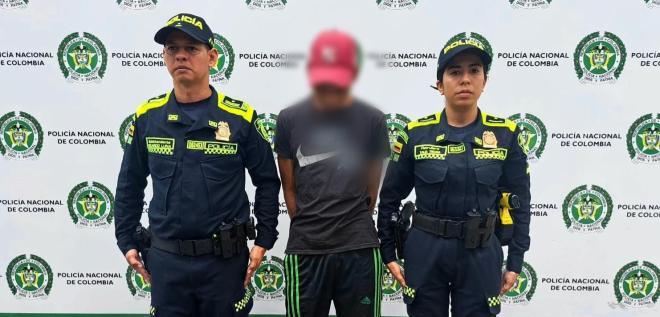 Capturado hombre por tráfico de estupefacientes en la terminal de transportes de Ibagué.