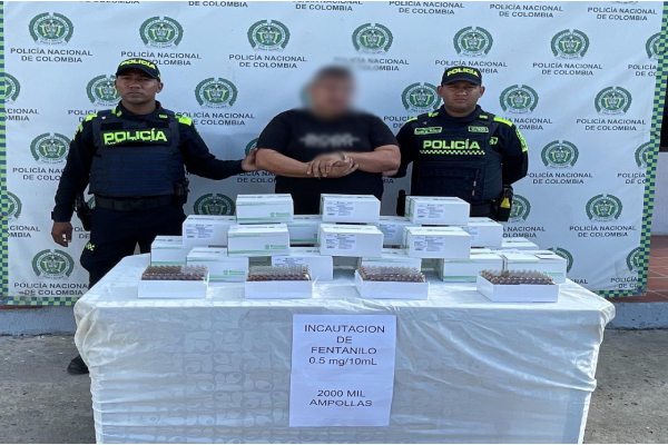 En Maicao capturan a un hombre con fentanilo