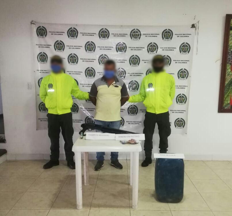 Capturado “Guaitarilla” integrante del brazo financiero del grupo delincuencial organizado GDO “La Costru”