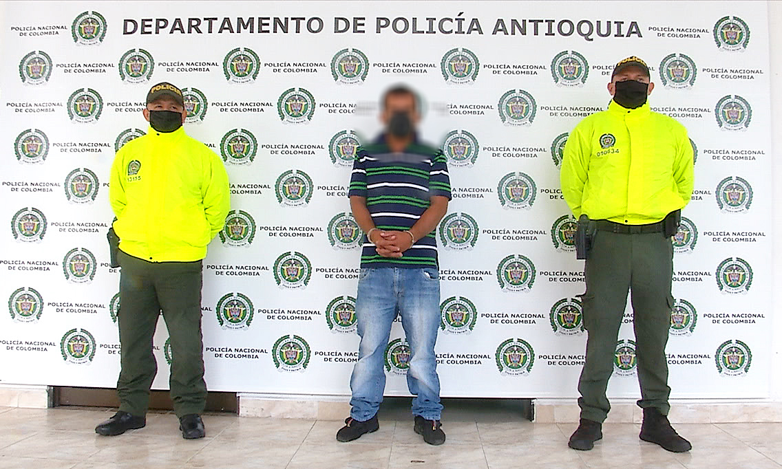 presunto integrante de los ´Caparros´ en el Bajo Cauca Antioqueño