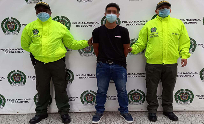 Capturado por hurto mediante fleteo en el municipio de Itagüí