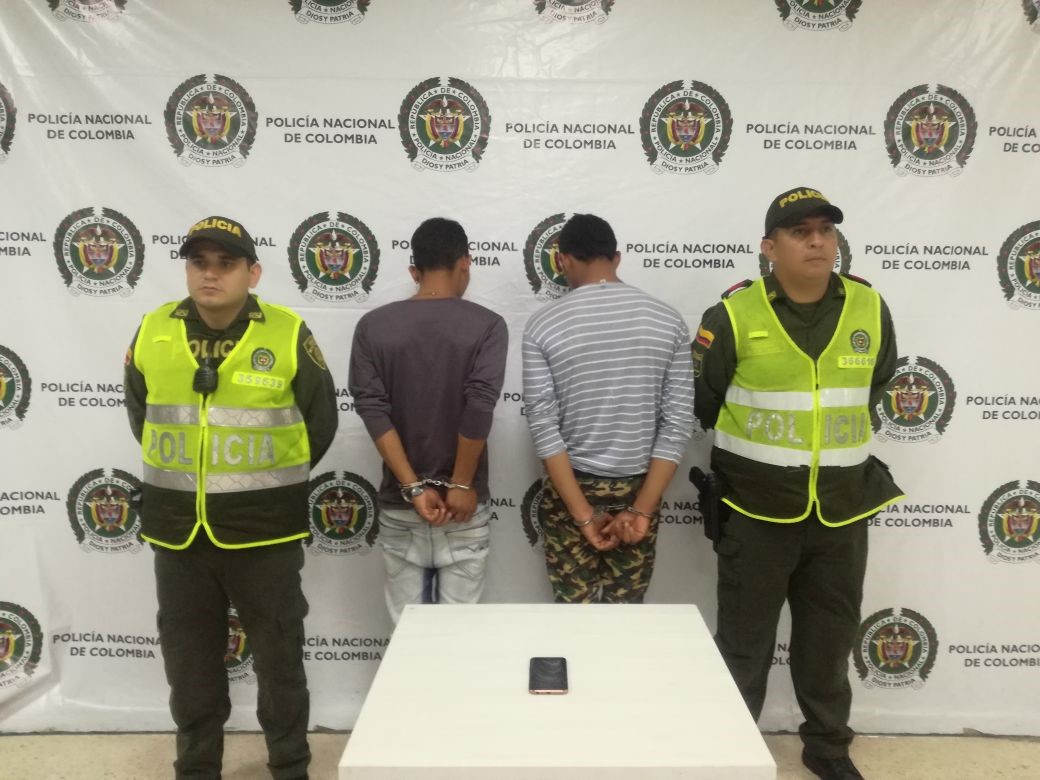 150 metros de cable y un teléfono de alta gama, fueron recuperados por las autoridades