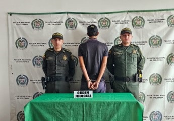 En el municipio de Calarcá se logra la captura de un sujeto mediante orden judicial