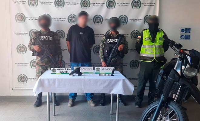 capturado por porte ilegal