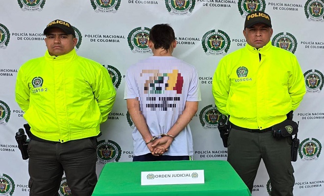 El hombre de 21 años de edad fue capturado mediante orden judicial.