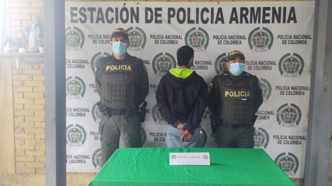 Capturado hombre en Armenia
