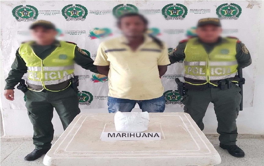 capturado-estupefaciente-MNVCC-cuadrante-porte y trafico-marihuana-zona bananera-magdalena