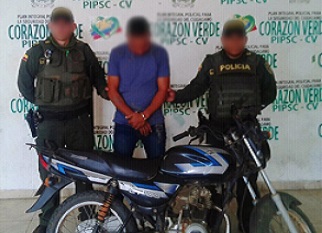 En las acciones policiales se capturaron cuatro personas por el delito de receptación y hurto