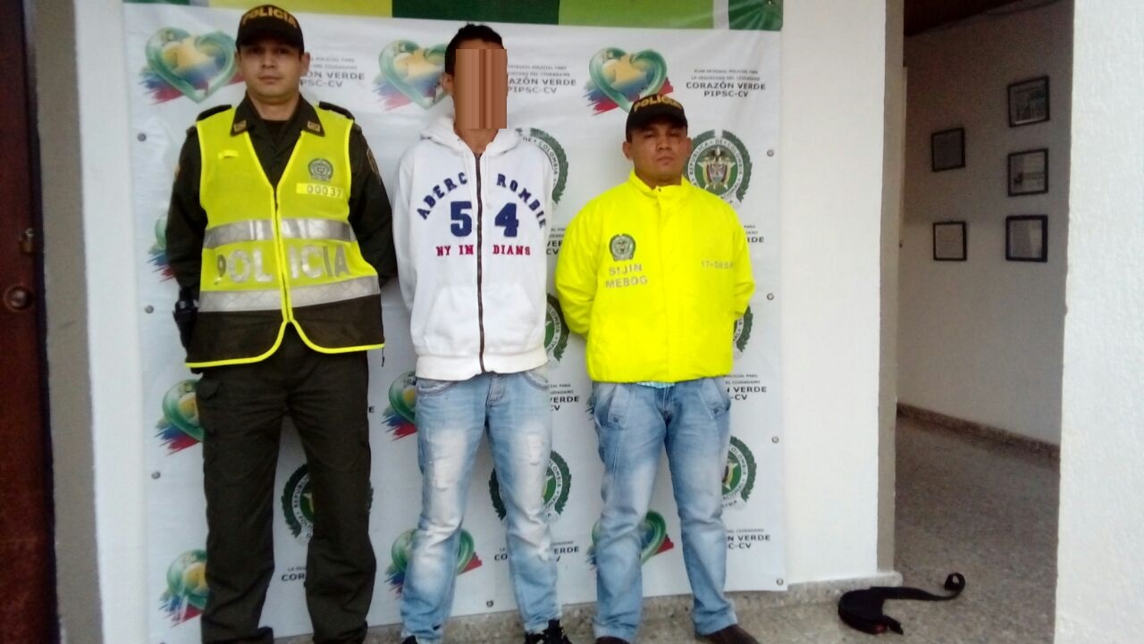 Los hechos delictivos de este delincuente se presentaron en el mes de diciembre cuando privo de la libertad al hermano del personero actual de este municipio.