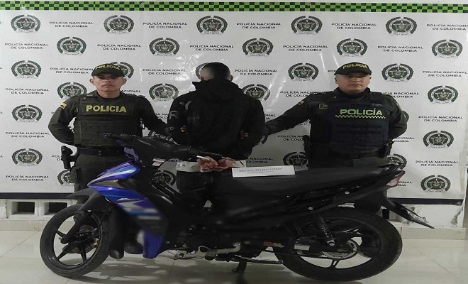 capturado por hurtarse un velomotor 