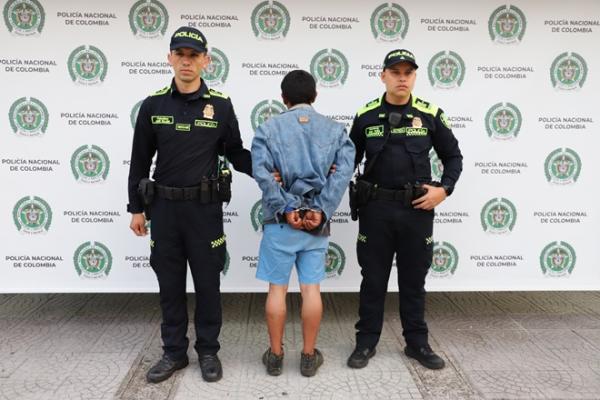 Por intimidación fue capturado en Manizales
