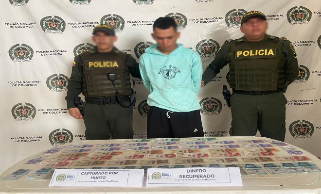 Capturado un hombre de 20 años por hurto