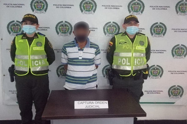 Capturado por el delito de acto sexual abusivo con menor de 14 años de edad 