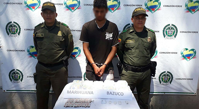 La Policía Nacional-pone al descubierto modalidad de tráfico de estupefacientes-en el Ariari-Meta