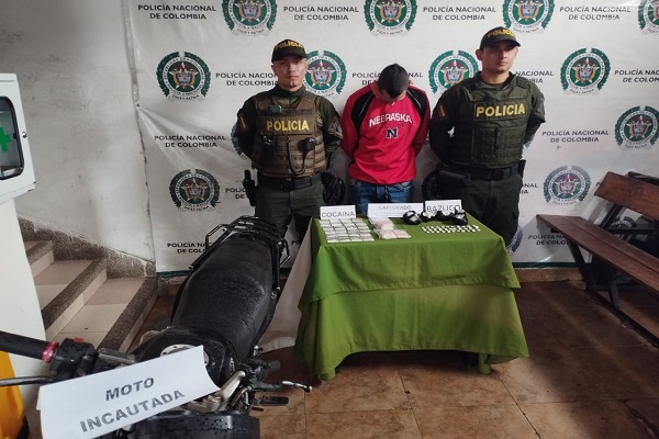 Capturado con más de 700 dosis de estupefacientes 