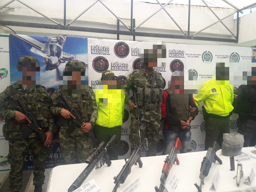 Presentación de Floro capturado en operación “Magistral"