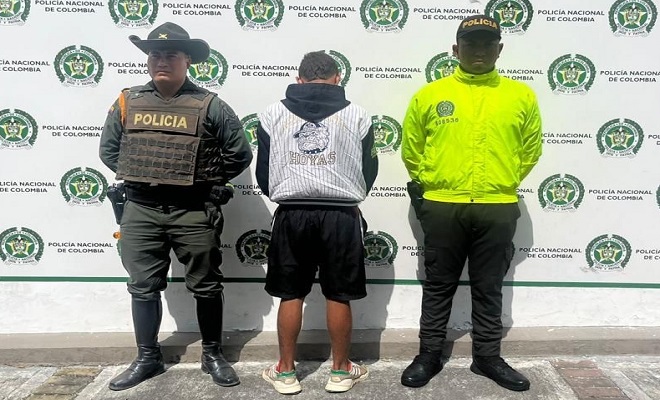 capturado en el tolima perteneciente a la estructura delincuencial