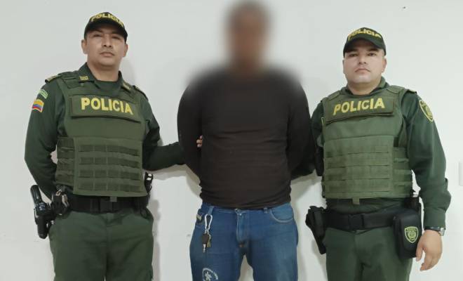 Capturado en flagrancia en Cartagena