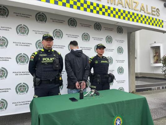 capturado en flagrancia por porte ilegal