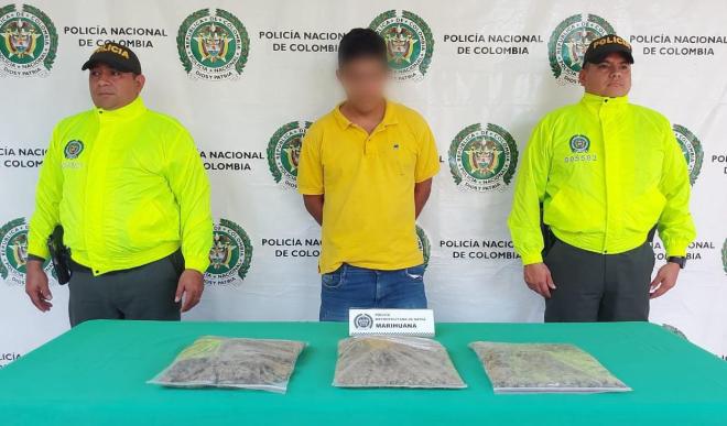 Policía de Neiva continúa arrojando resultados en contra del flagelo del tráfico de estupefacientes