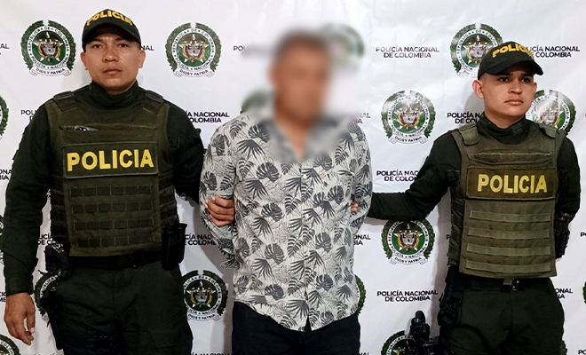 Capturado hombre por lesiones personales en Santa Rita de Andes