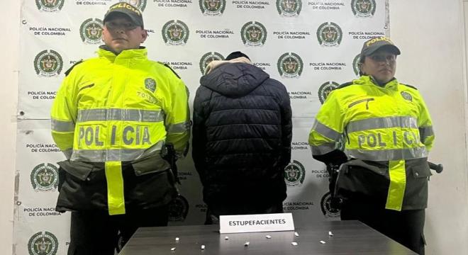 capturado con 10 dosis de bazuco centro de tunja