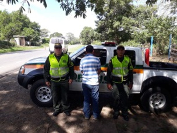 Las capturas se lograron gracias al procedimiento de registro a personas y solicitud de antecedentes