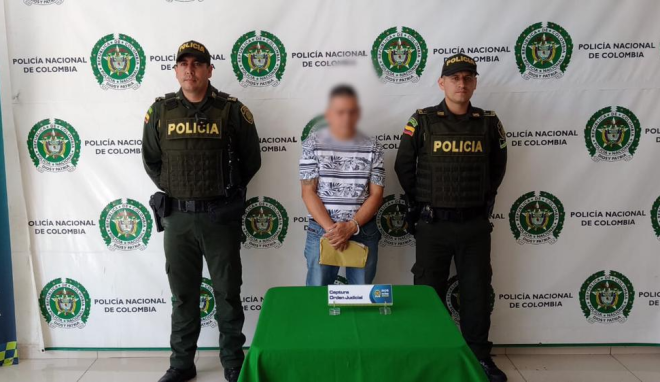 Capturado por delito de concierto para delinquir