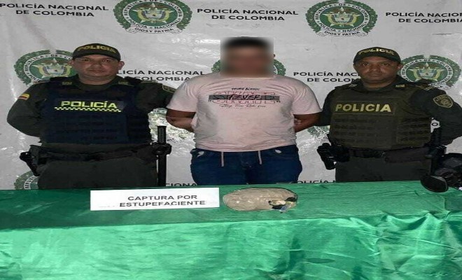 Capturado por el delito de tráfico, fabricación o porte de estupefacientes