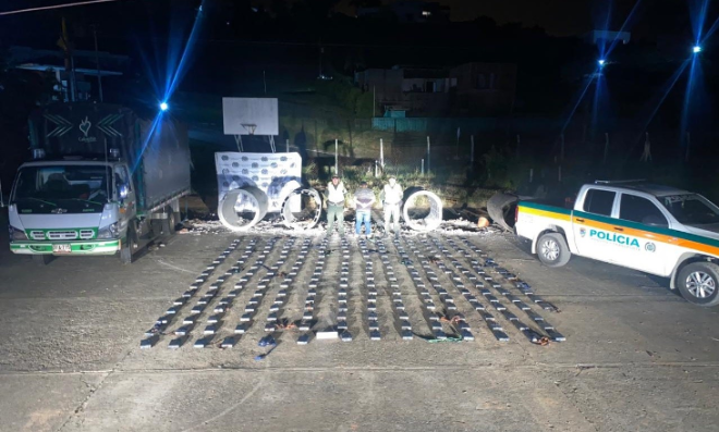 Capturado por estupefacientes