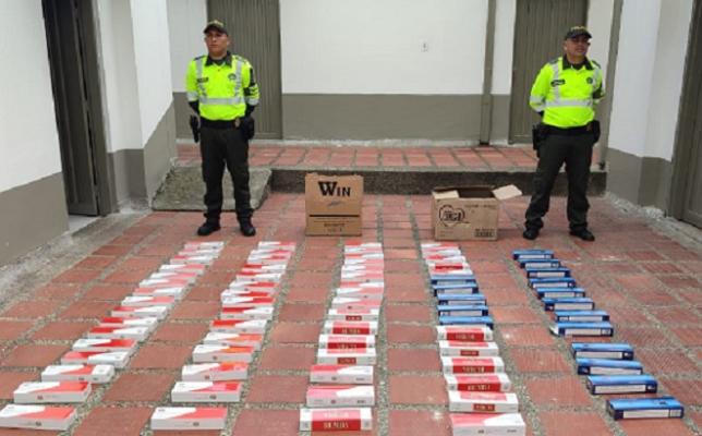 Incautados 15.000 cigarrillos en Manizales