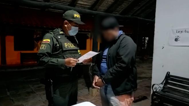 una persona capturada-elementos incautados