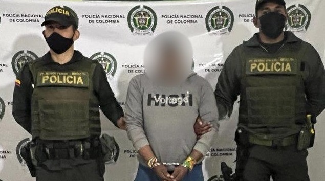 Capturado por lesiones personales