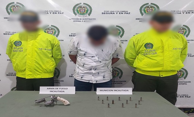 Policia de Córdoba capturó a un hombre e incautó un arma de fuego